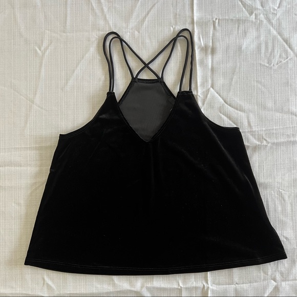 Black Velvet Tank by Snap - Picture 1 of 3